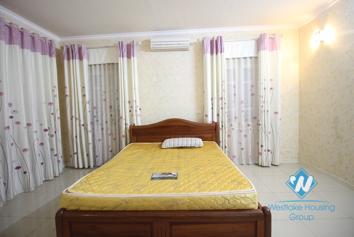 Large size and fully furnished house available for lease in Ciputra, Tay Ho district, Hanoi